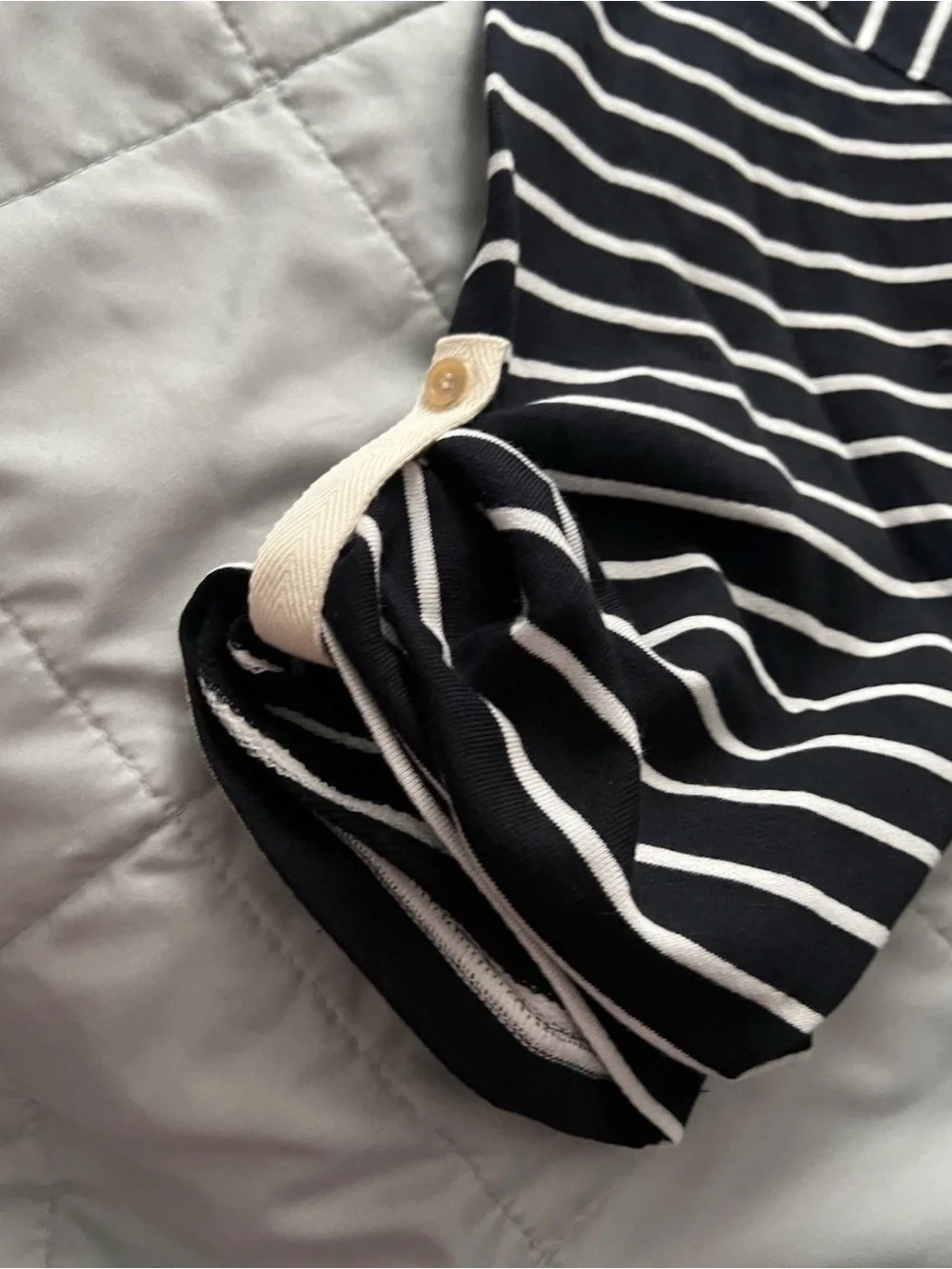 BNWT Gucci Resort Exclusive Striped Jersey Polo Sweatshirt ,Unisex XL,RT 1980.00